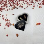 أحمر بني تقليدي عيد ميلاد سعيد بانر أفقي