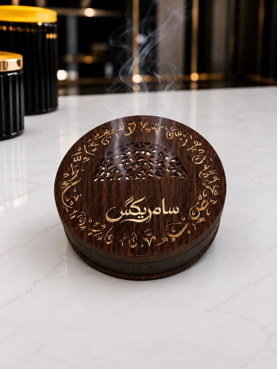 مجموعة مجلس العود – طقم مبخرة وعود فاخر 7 مجموعة مجلس العود طقم مبخرة وعود فاخر