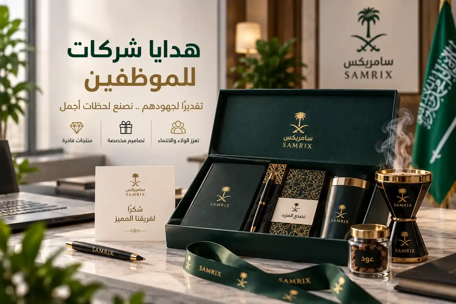 هدايا شركات للموظفين في السعودية